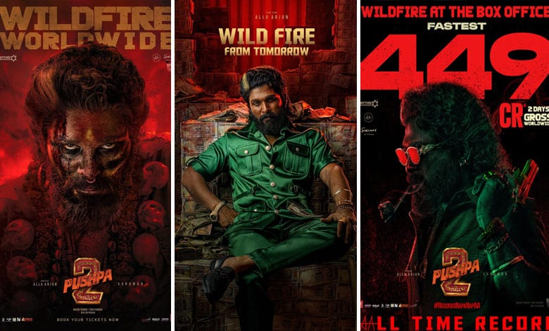 Allu Arjun's 'Pushpa 2' earns Rs 449 crore gross at global box office in two days