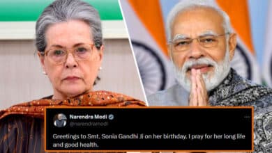 PM Modi greets Sonia Gandhi on her birthday