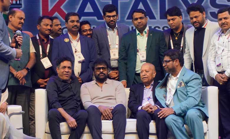 3 4 Megastar Chiranjeevi graces APTA Katalyst Global Business Conference 2025