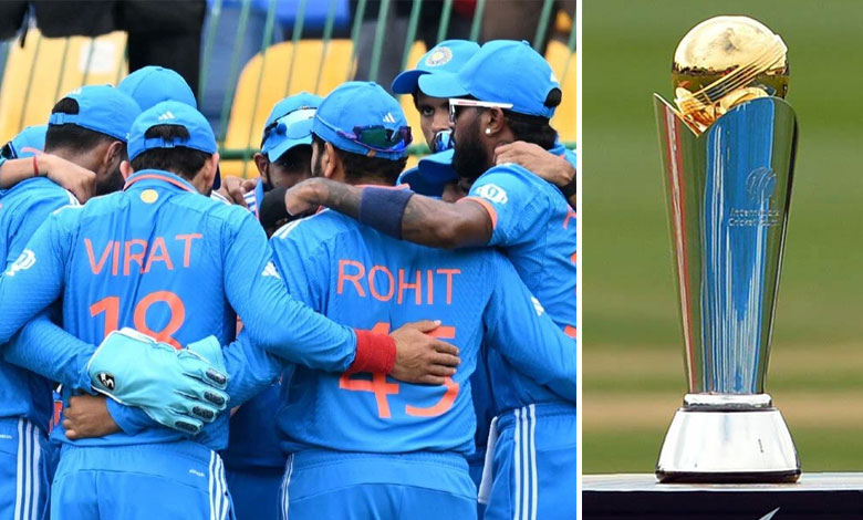 India Announces 15-Member Squad for ICC Champions Trophy 2025