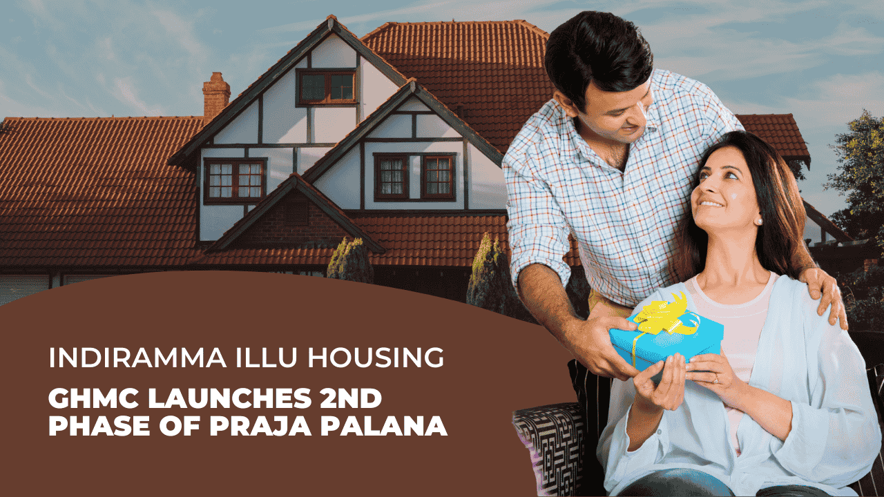 Telangana officials assist applicants at a Praja Palana service center for Indiramma Illu housing benefits.