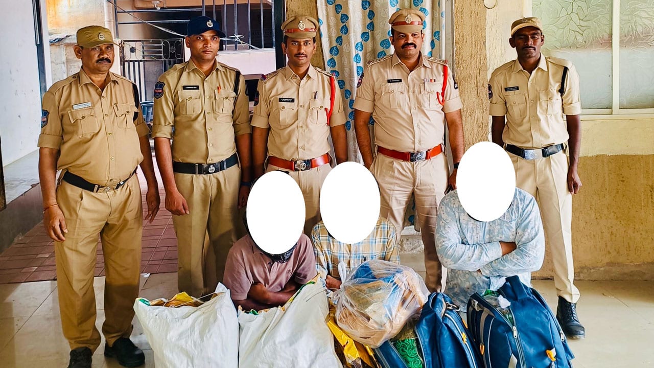 Hyderabad Police Busts Interstate Ganja Racket, Arrests 3