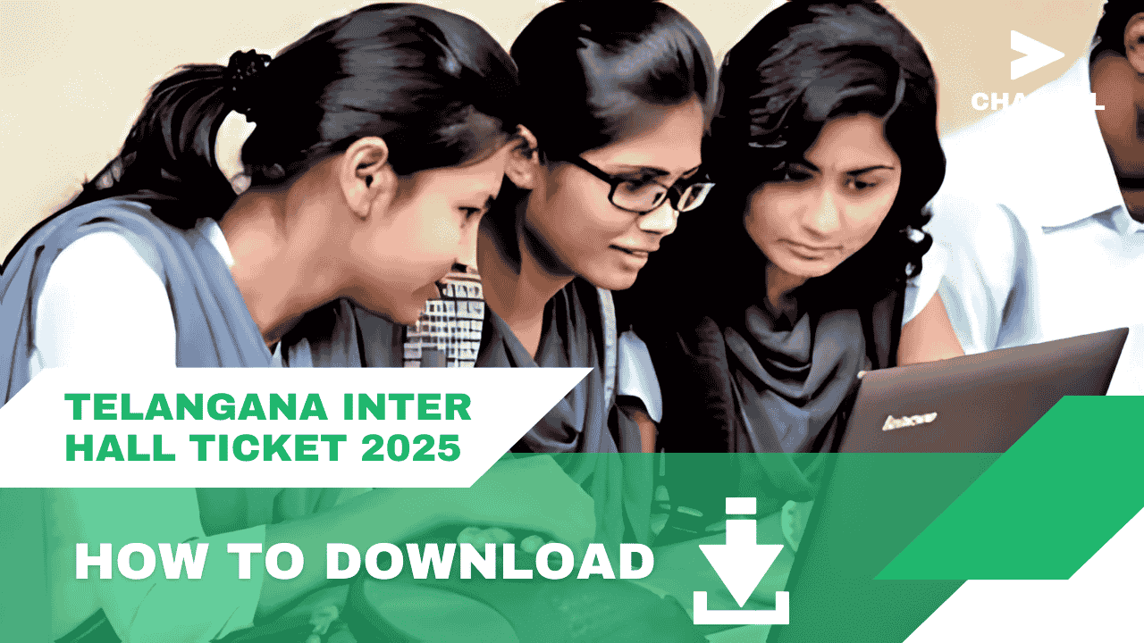 TS Inter Hall Ticket 2025 available for download on TSBIE official website.