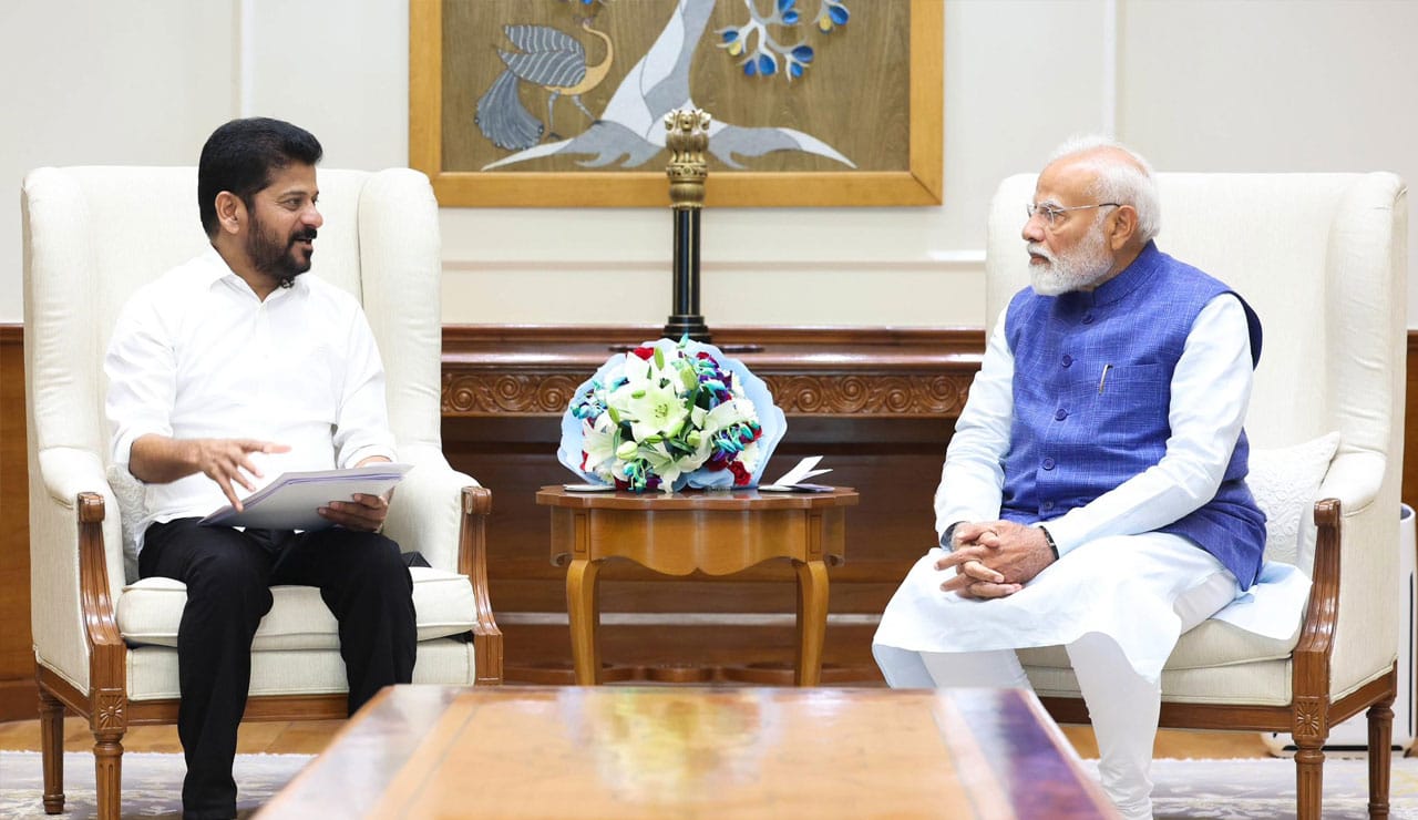 Telangana CM Thanks PM Modi for Approval of Warangal Airport