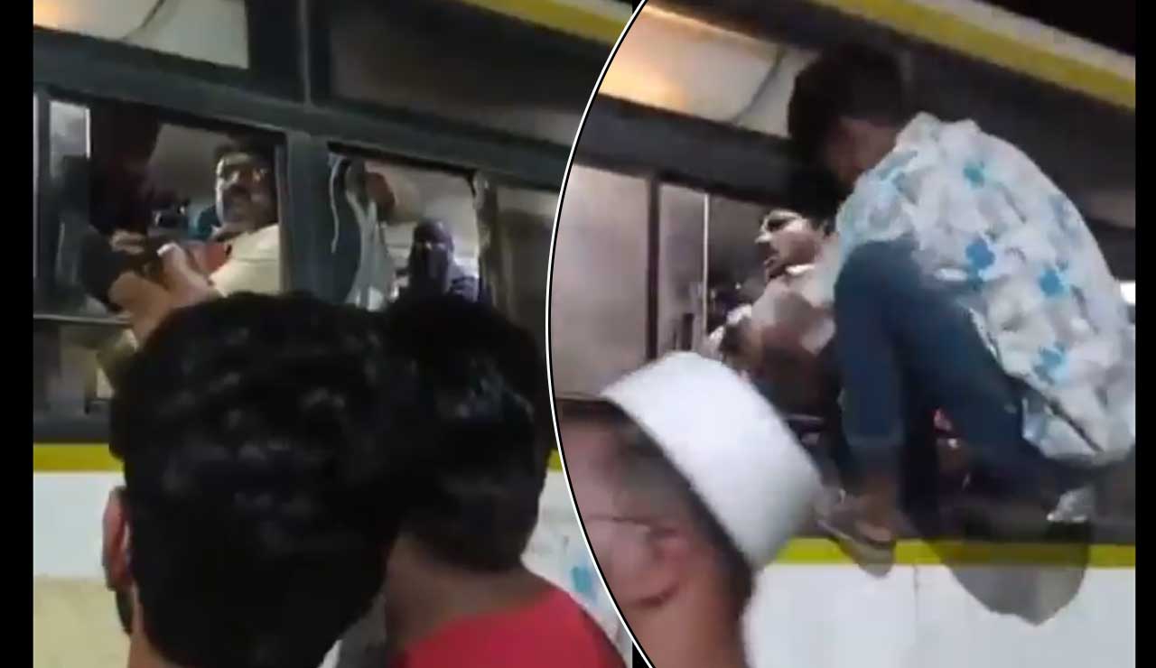 Shocking! Youth Brutally Attack RTC Bus Conductor in Andhra Pradesh