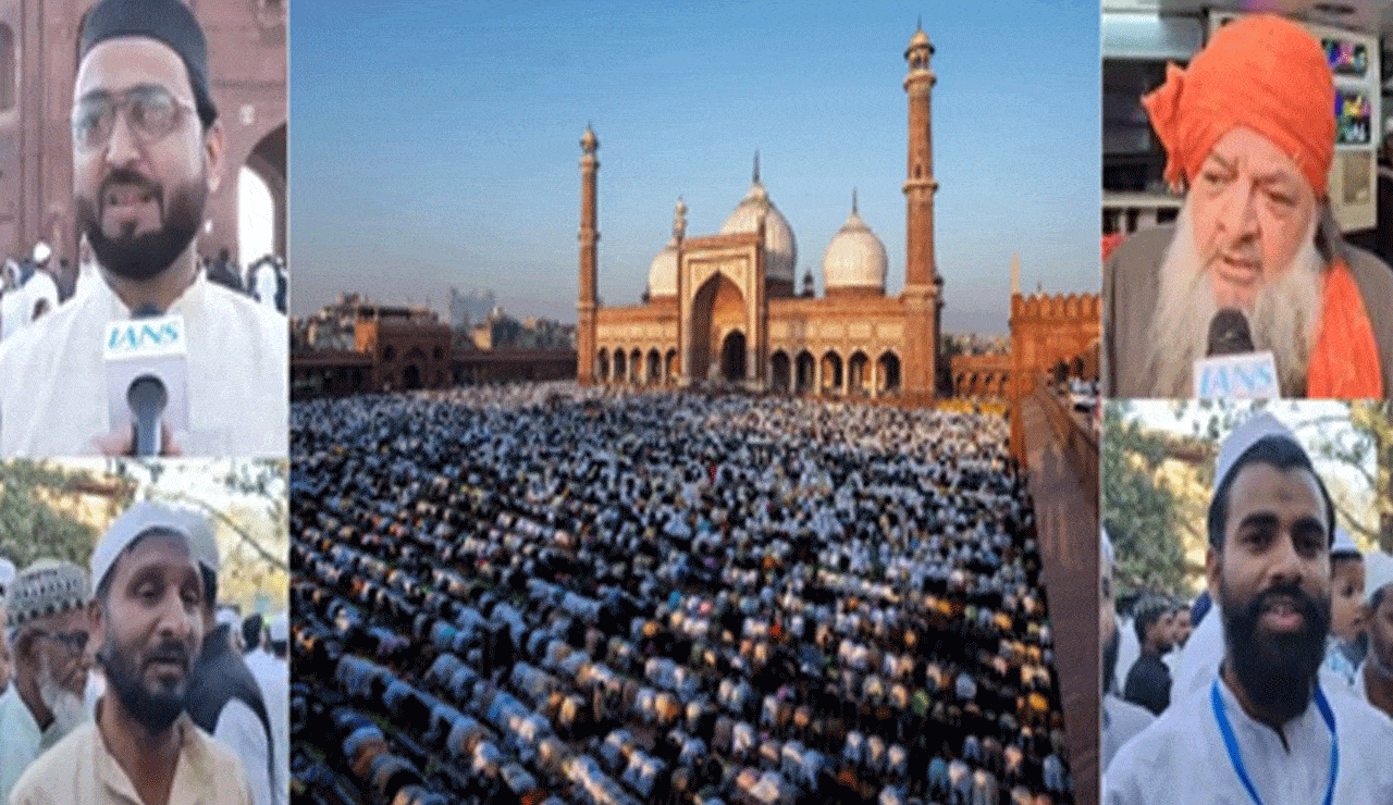 Eid-ul-Fitr Festivities in Full Swing as People Gather for Namaz