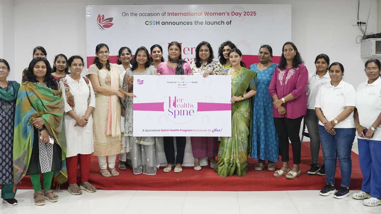 Centre for Spine and Sports Health (CSSH) Launches ‘Her Healthy Spine’