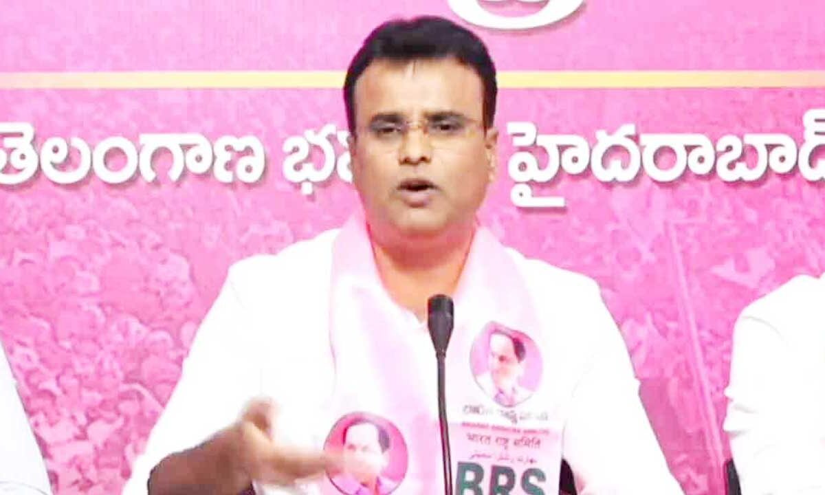 BRS MLA Accuses Congress of Underfunding Hyderabad in Favor of Future City Project