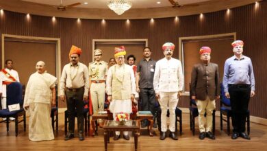 Telangana Governor Shri Jishnu Dev Varma Graces Rajasthan Foundation Day Celebrations at Raj Bhavan, Hyderabad
