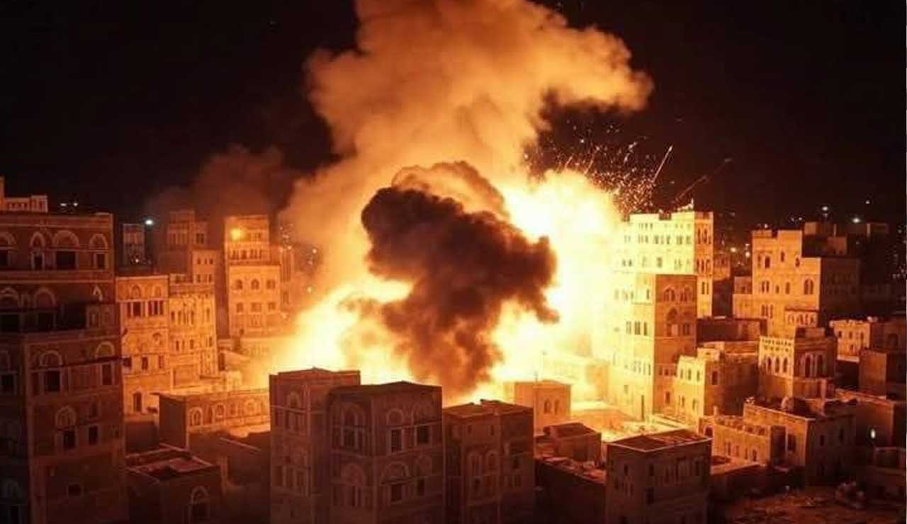 US Launches Over 40 Airstrikes on Houthi Targets in Yemen