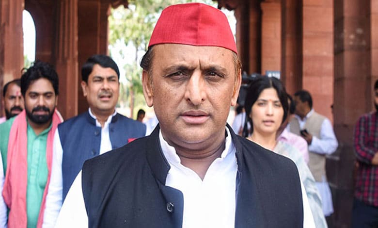 Akhilesh Yadav Mocks BJP Over MLA’s Threat, Calls IAS Officer’s Suspension a ‘Drama’