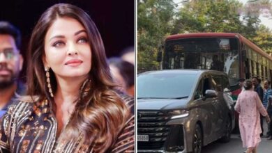 Mumbai: Aishwarya Rai Bachchan’s Luxury Car Hit by BEST Bus