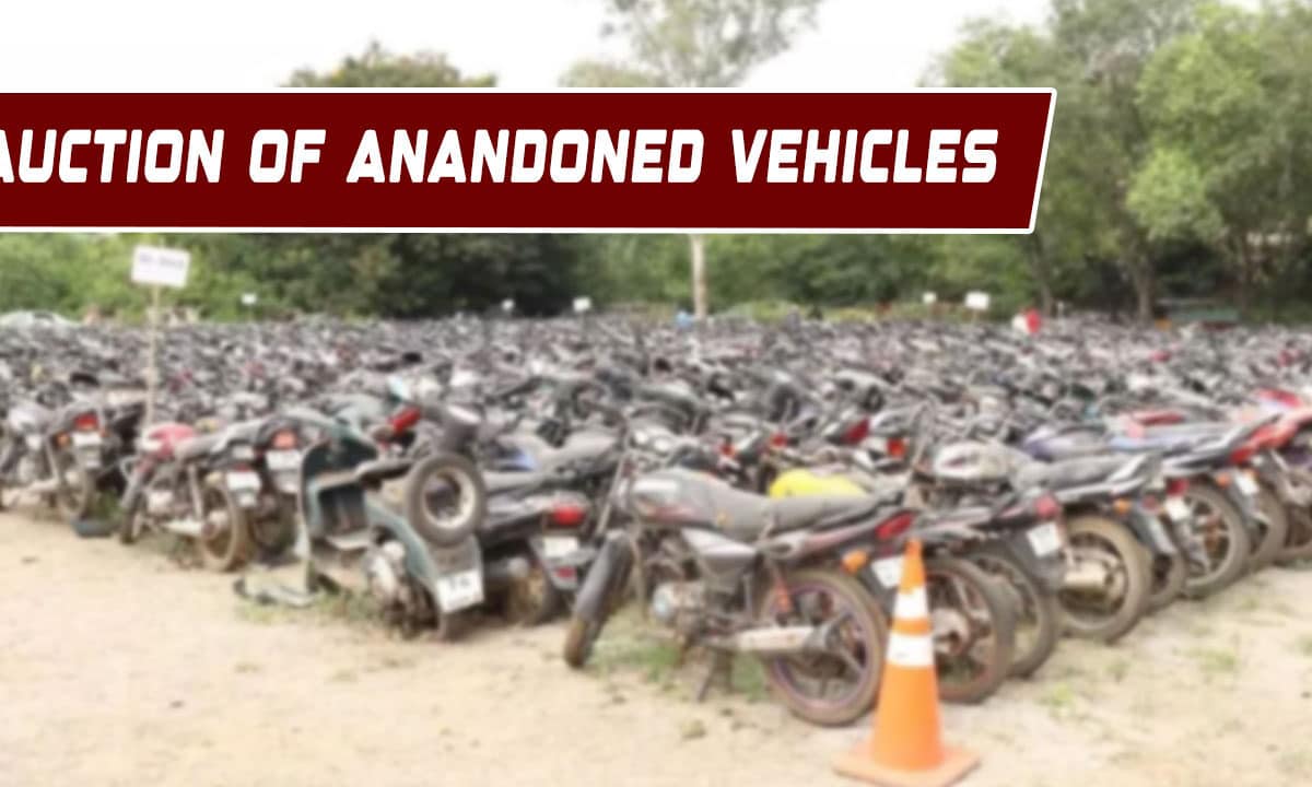 Hyderabad: Abandoned Vehicles to Be Auctioned at Moinabad Police Station
