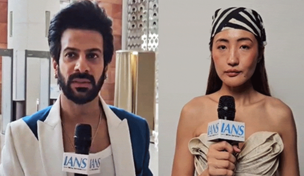 Karan Veer Mehra Turns Cheerleader as Chum Darang Walks the Ramp During Lakme Fashion Week