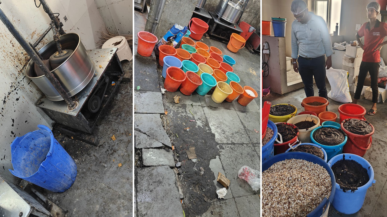 Hyderabad: Unhygienic Conditions Found at Varalaxmi Tiffins in Gachibowli During Inspection
