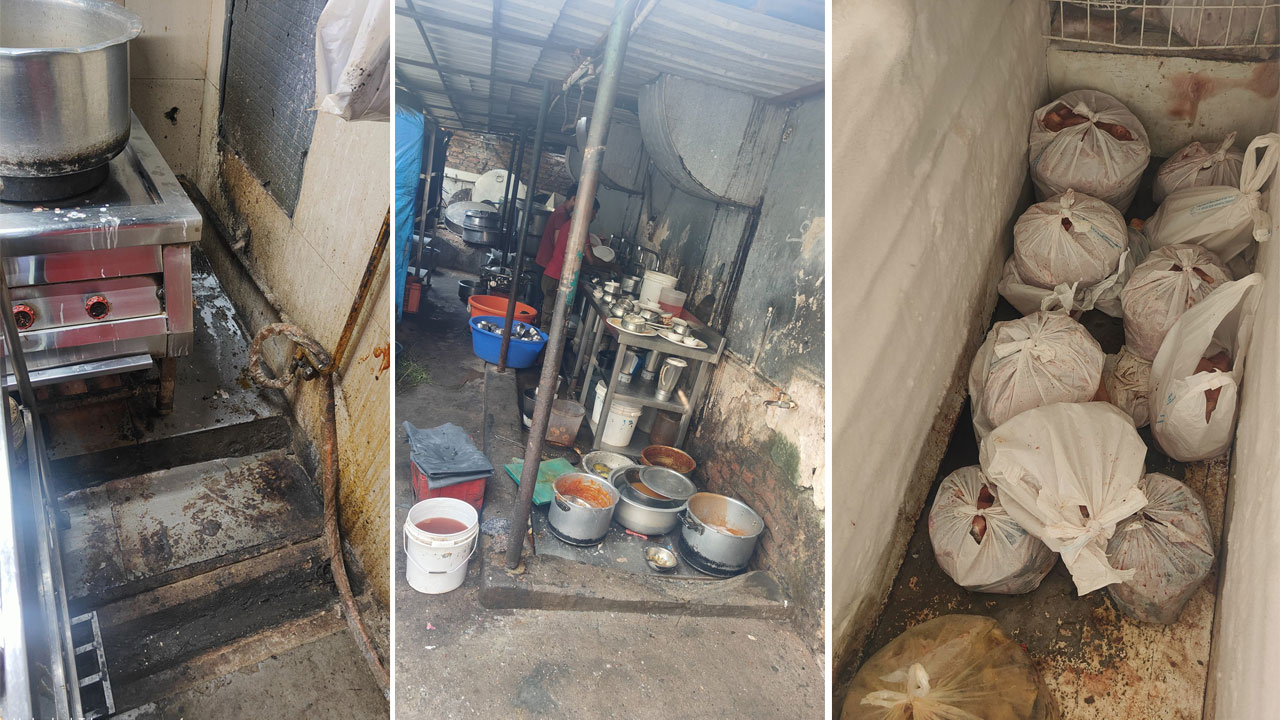 Hyderabad: Task Force Inspection Uncovers Severe Hygiene Violations at Kshatriya Foods, Madhapur