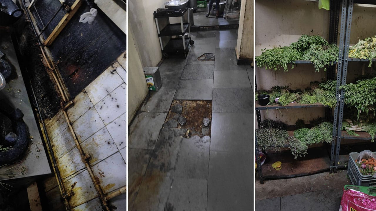Hyderabad: Filthy Kitchen, No Licenses: Popular Gachibowli Hotel Under Fire After Surprise Raid by Task Force