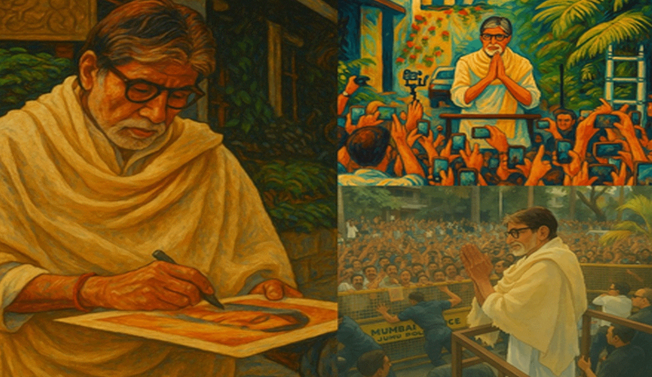 Amitabh Bachchan Catches the Viral Ghibli Bug: Invades the World