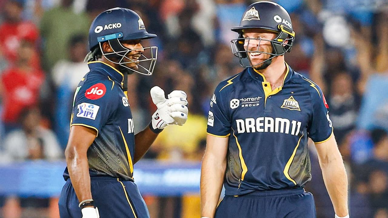 IPL 2025: Sai Sudharsan Stars as GT Set 197-Run Target for MI