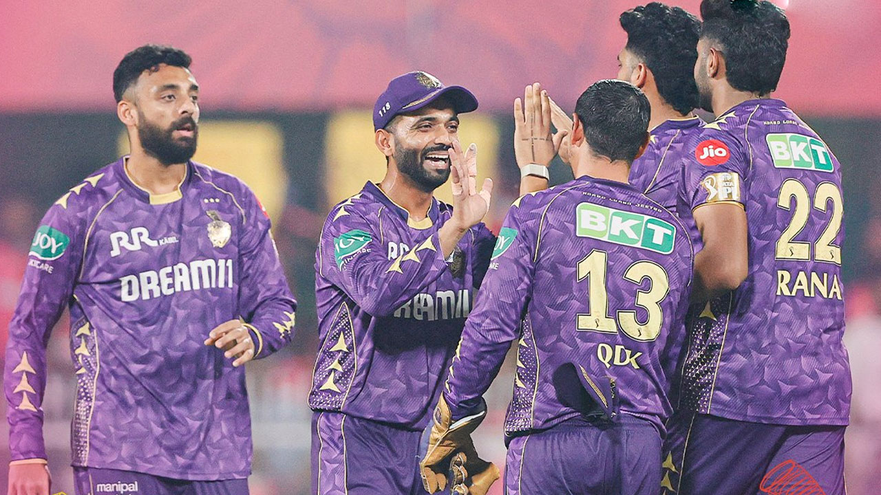 IPL 2025: KKR Bowlers Dominate Rajasthan Royals, Restricting Them to a Modest Total of 151/9
