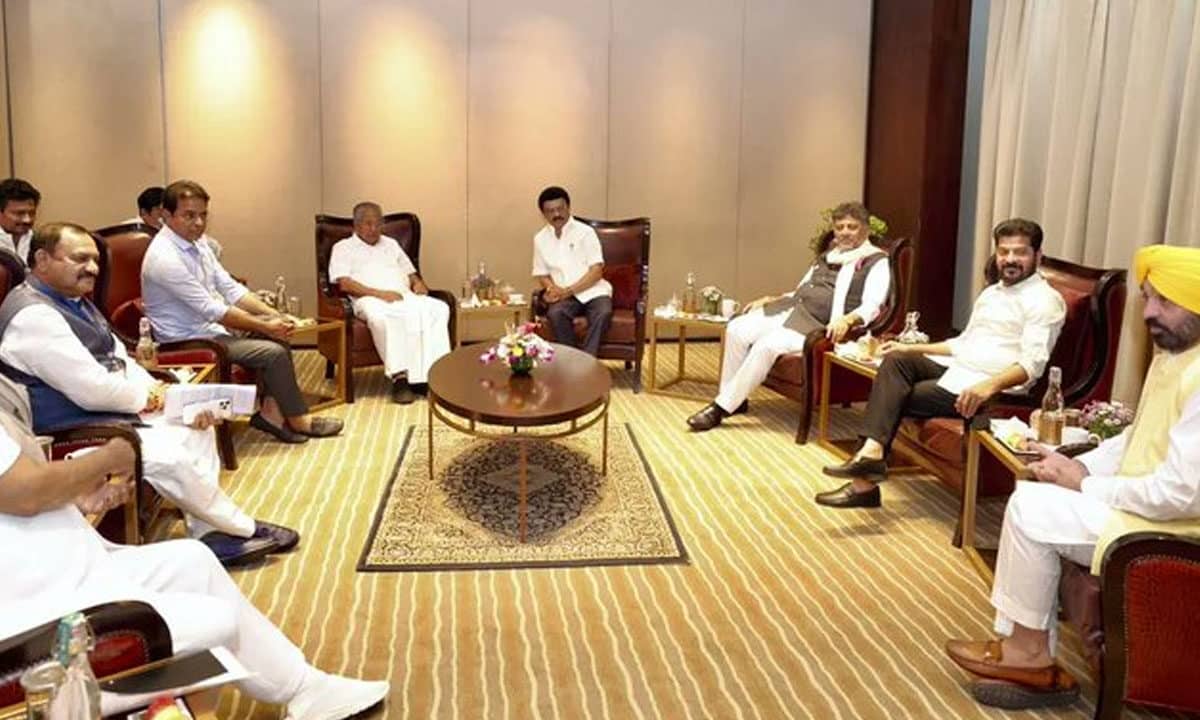 JAC Led by MK Stalin Adopts Resolution Opposing Unfair Delimitation Process