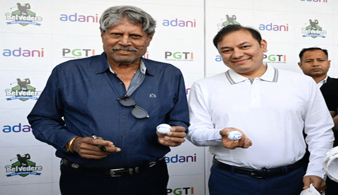 Kapil Dev Backs Adani Group’s Push to Make Golf a Mainstream Sport in India