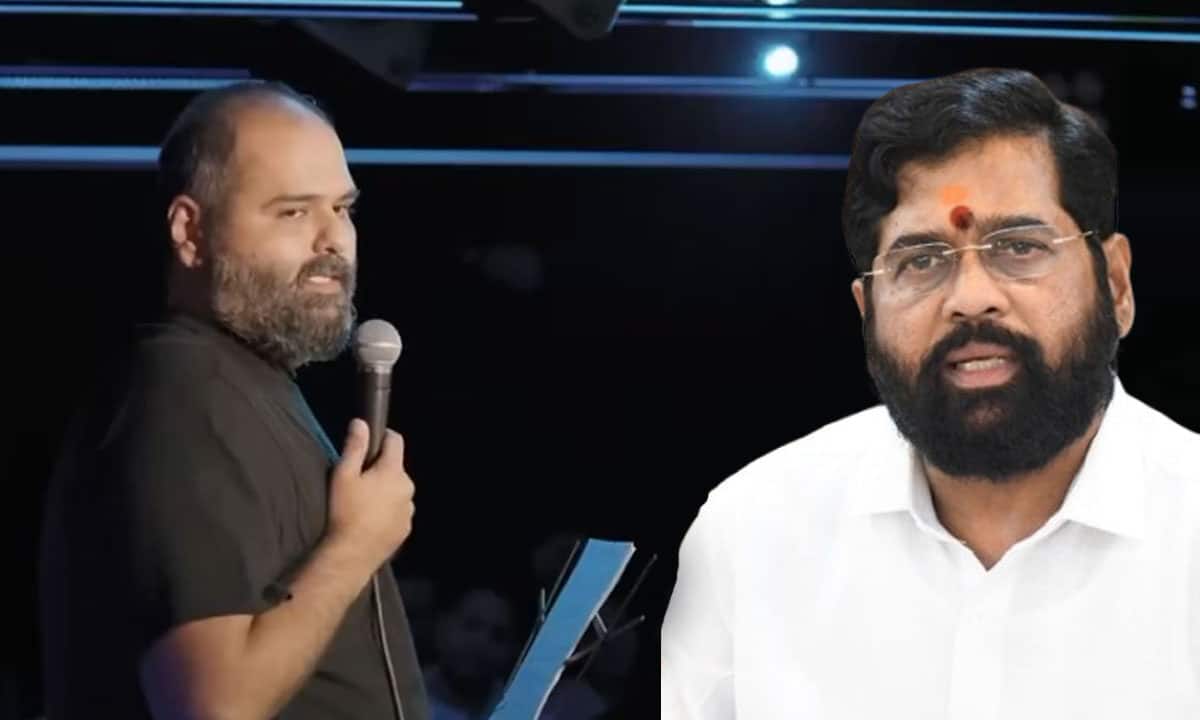 Kunal Kamra's Jibe at Eknath Shinde: 11 Yuva Sena Members Arrested for Vandalising Comedy Club: Video