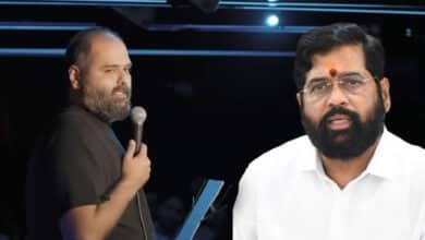 Kunal Kamra's Jibe at Eknath Shinde: 11 Yuva Sena Members Arrested for Vandalising Comedy Club: Video