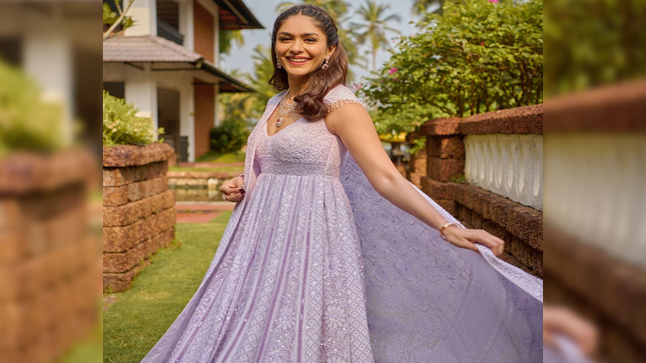 Mrunal Thakur Showcases Her ‘Classic Charm with a Desi Twist’