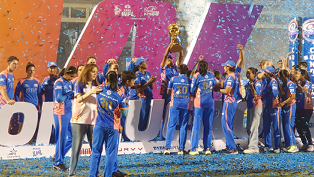 WPL 2025: Mumbai Indians players soak in the feeling of being champions for second time