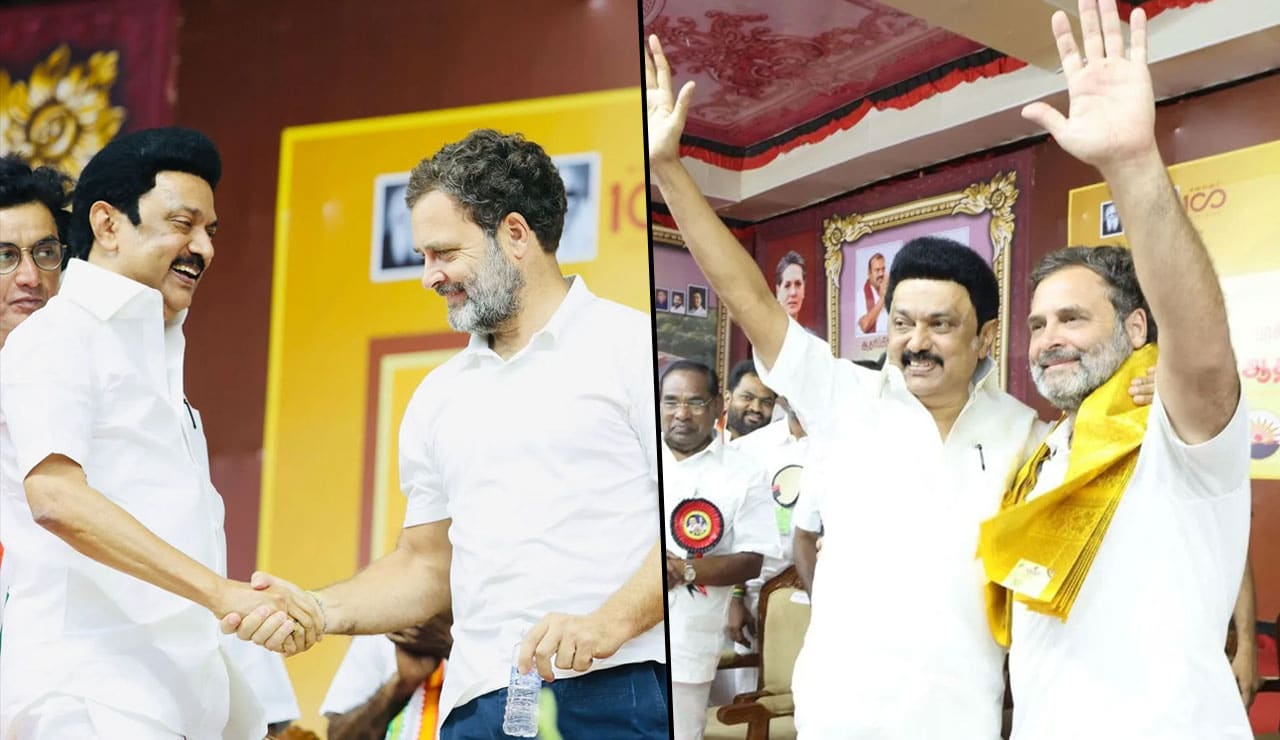 Rahul Gandhi Wishes Tamil Nadu CM Stalin on His 72nd Birthday