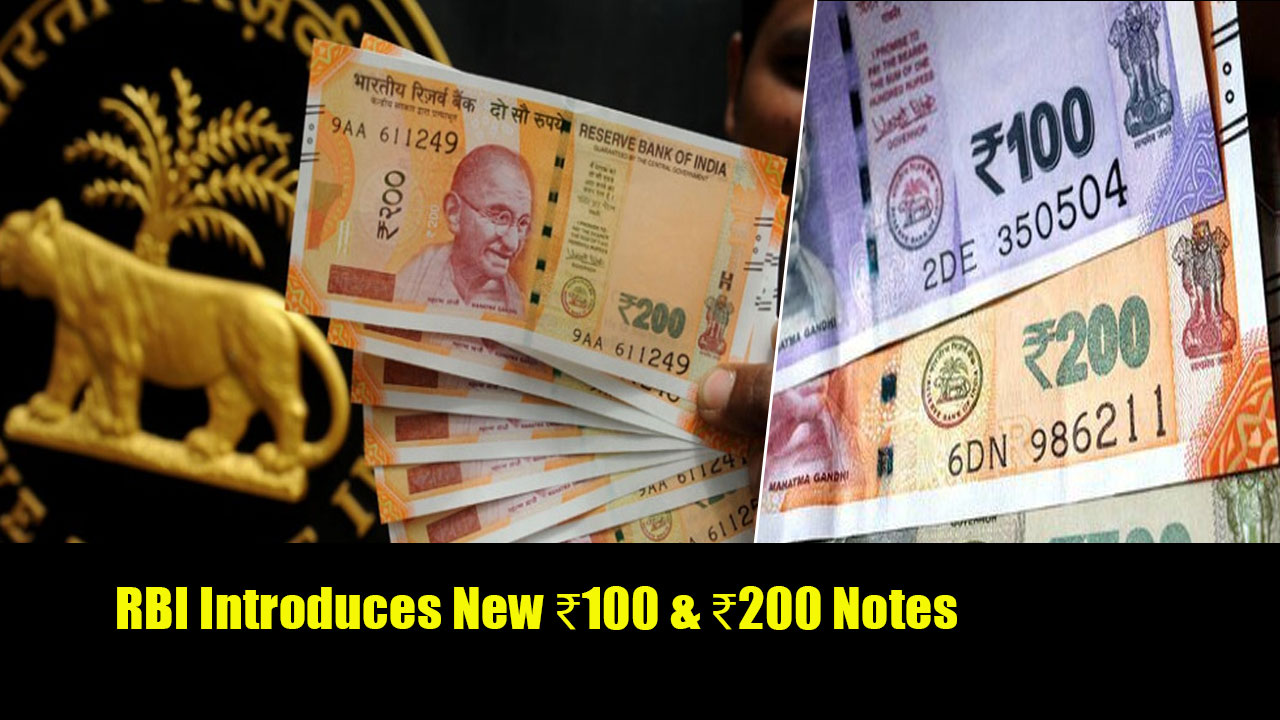 RBI Introduces New ₹100 & ₹200 Notes – Are Old Notes Still Valid?