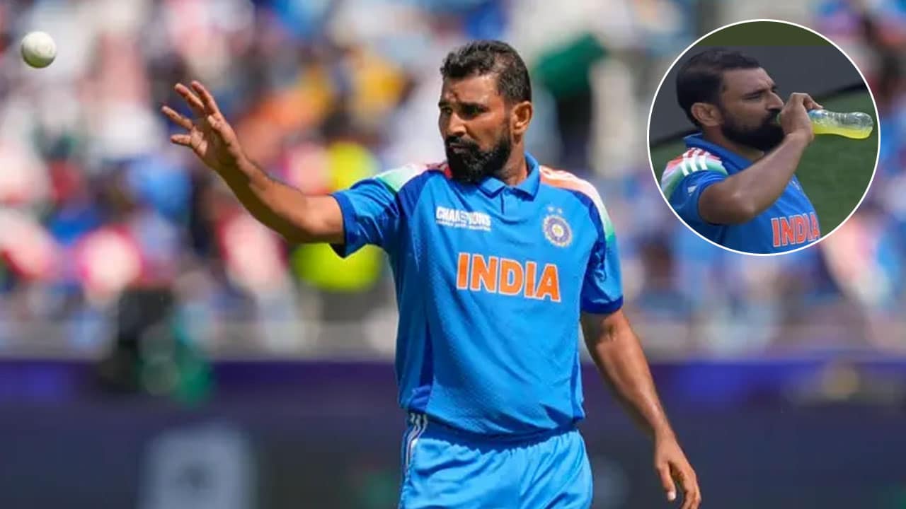 Mohammed Shami Faces Online Trolling for Sipping Energy Drink During Ramzan