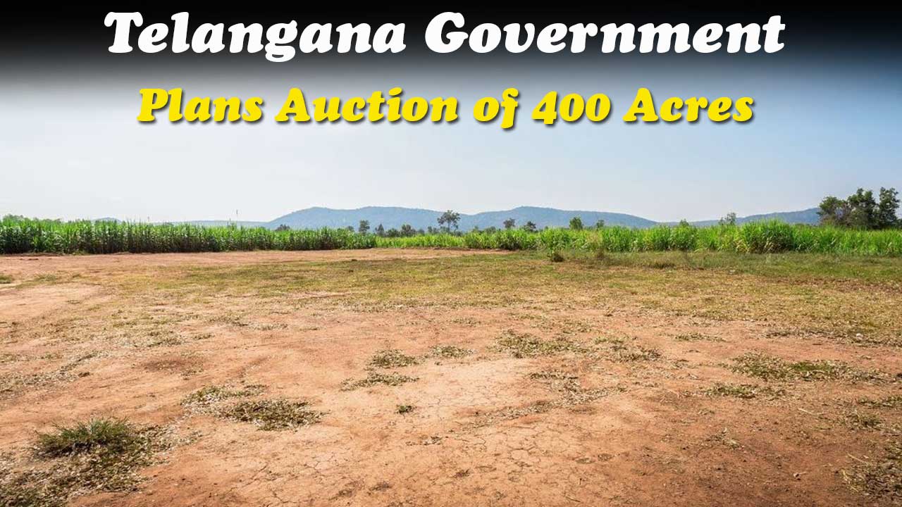 Telangana Government Plans Auction of 400 Acres in Kancha Gachibowli