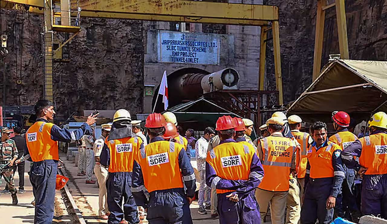 Telangana Tunnel Tragedy: Search for Missing Persons Enters 23rd Day