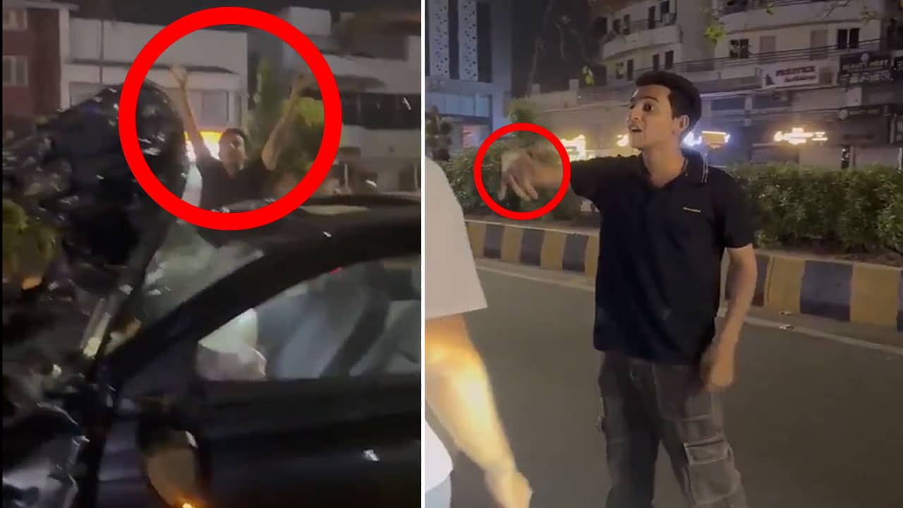 Drunk Driving Horror in Vadodara: Law Student Kills Woman, Shouts "Another Round" After Crash