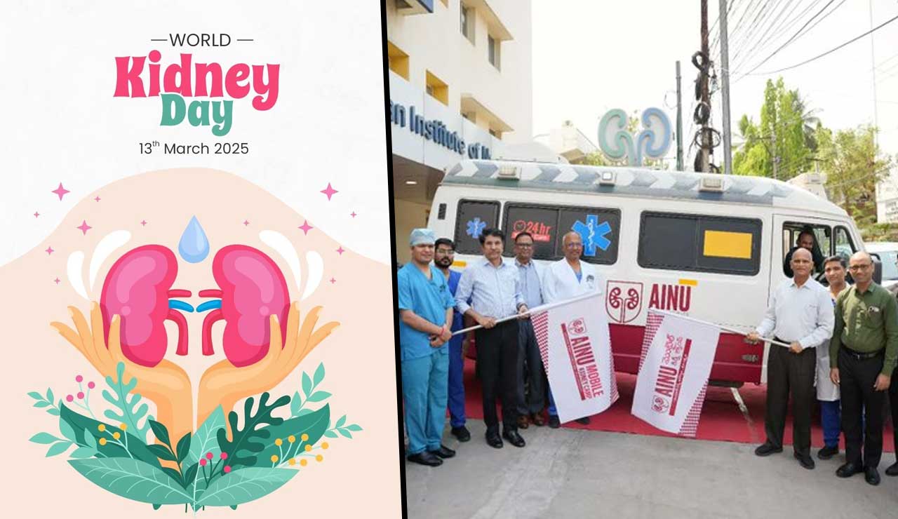 World Kidney Day: AINU Launches Free Mobile Kidney Test Campaign in Telangana