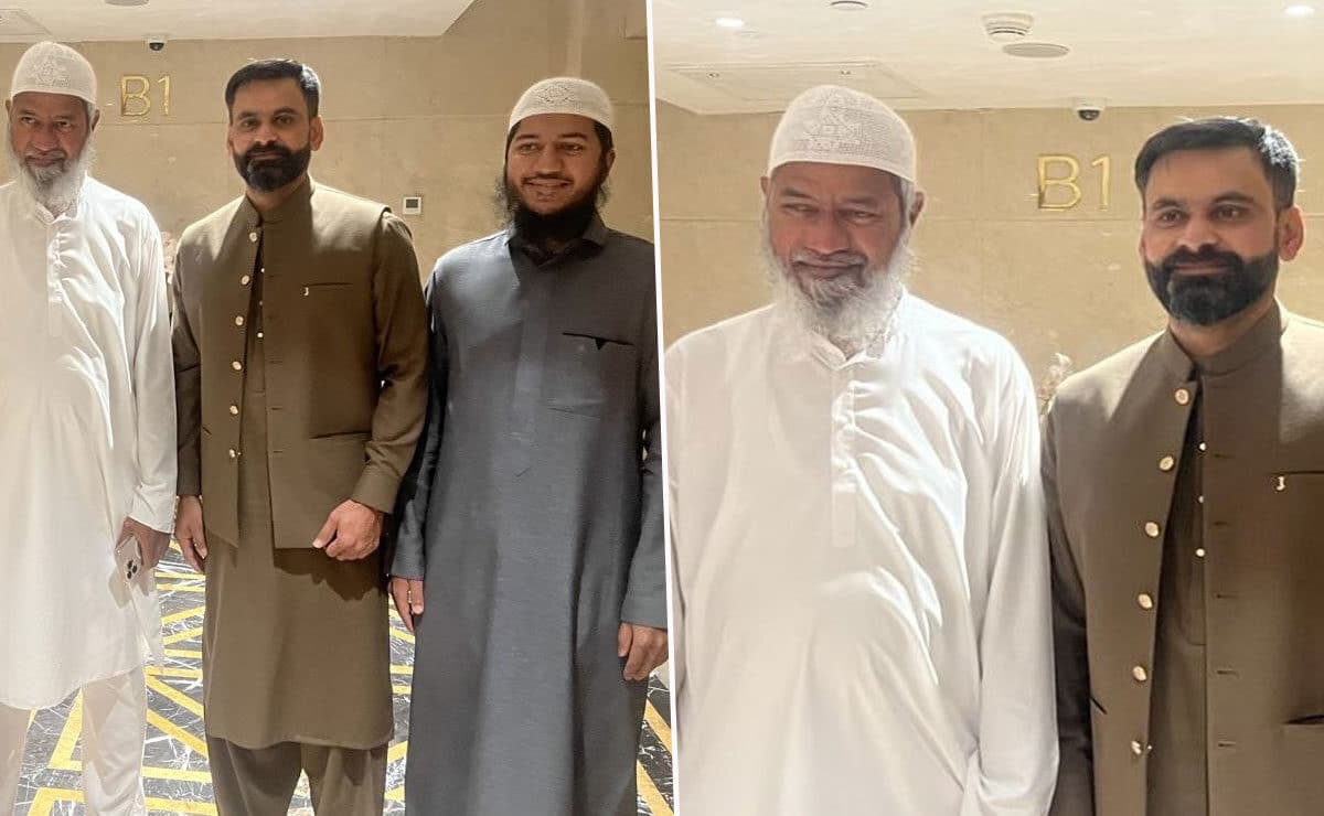 Mohammad Hafeez Faces Backlash for Meeting Fugitive Preacher Zakir Naik