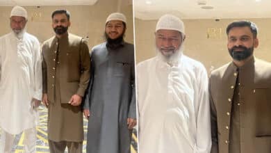 Mohammad Hafeez Faces Backlash for Meeting Fugitive Preacher Zakir Naik