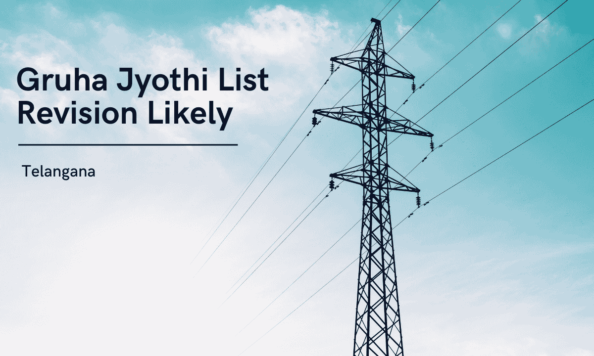 Telangana’s power infrastructure faces strain amid record demand, prompting potential Gruha Jyothi list revisions.