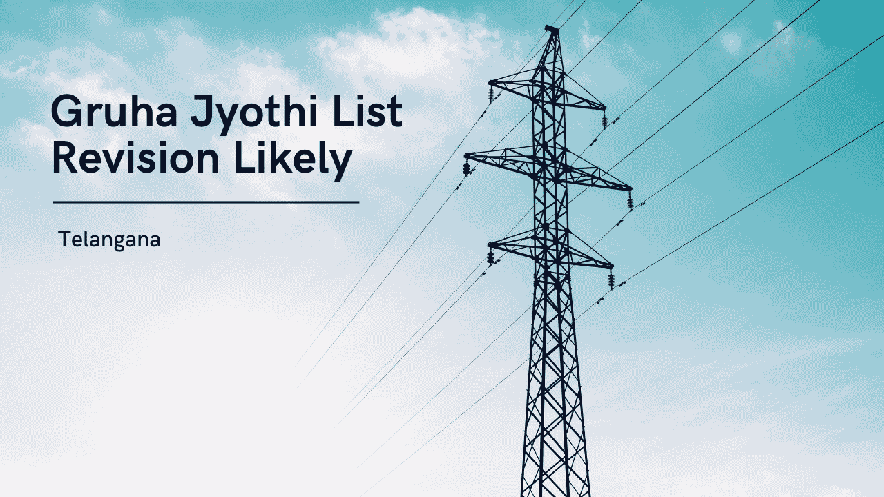 Telangana’s power infrastructure faces strain amid record demand, prompting potential Gruha Jyothi list revisions.