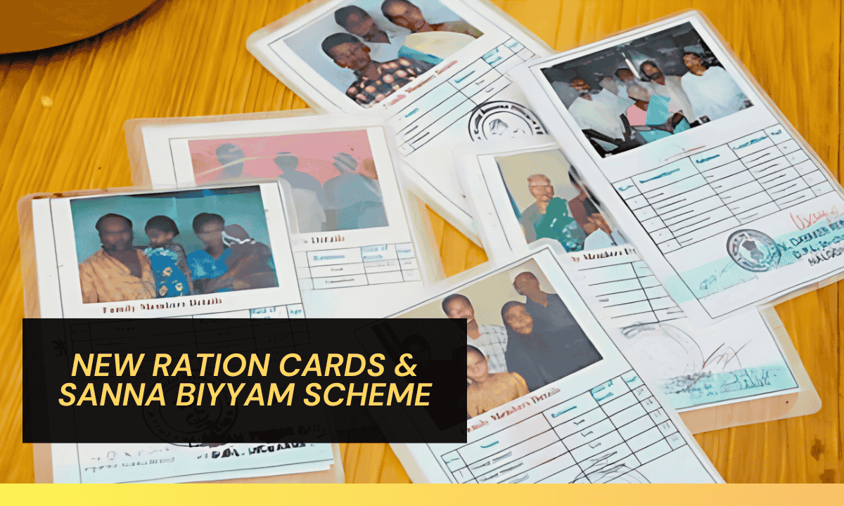 Telangana’s new ration cards and Sanna Biyyam scheme aim to empower low-income families with essential food supplies.