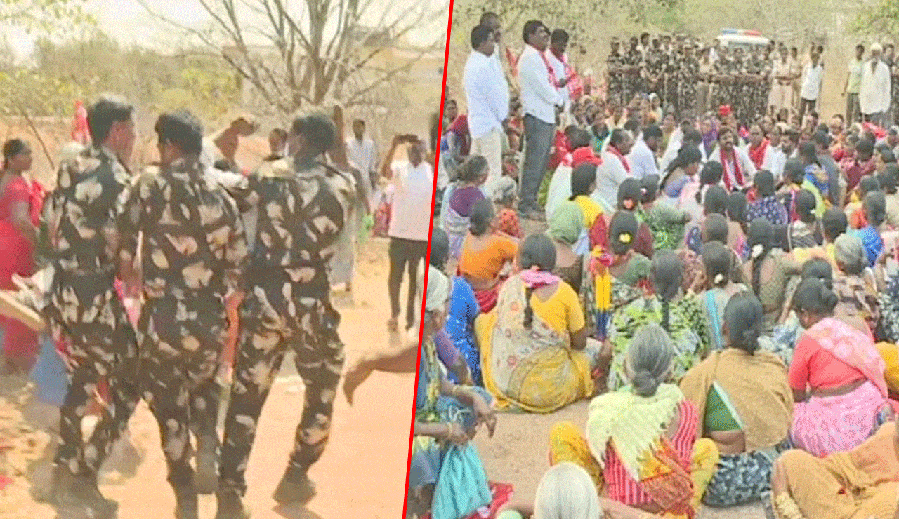 Tensions Escalate at Ramoji Film City as CPM Leaders Clash with Police Over Land Dispute