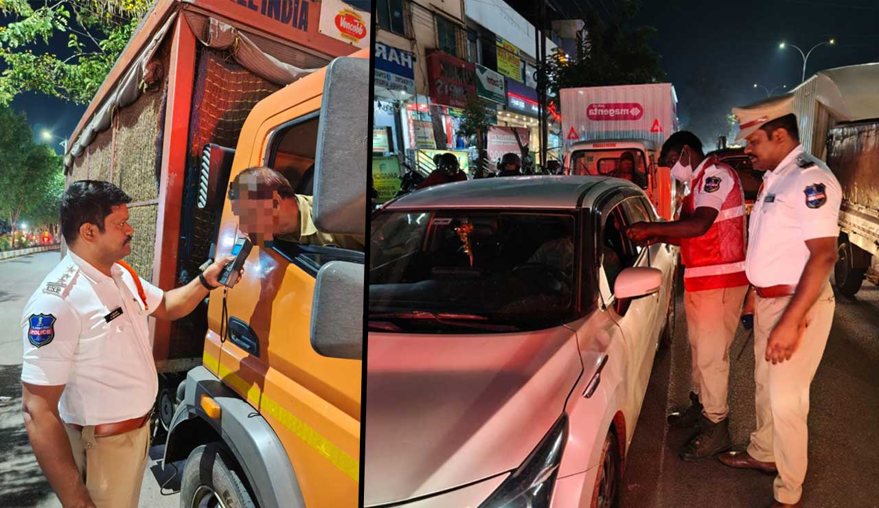 Hyderabad: Cyberabad Police Book 247 Drunk Driving Cases During Special Night Drive