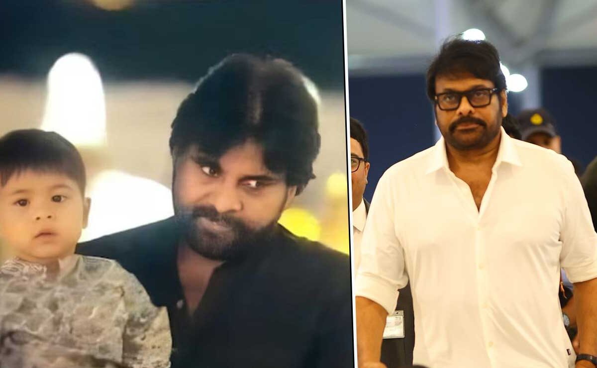 Hyderabad: Chiranjeevi Shares Health Update on Pawan Kalyan’s Son After Fire Accident in Singapore
