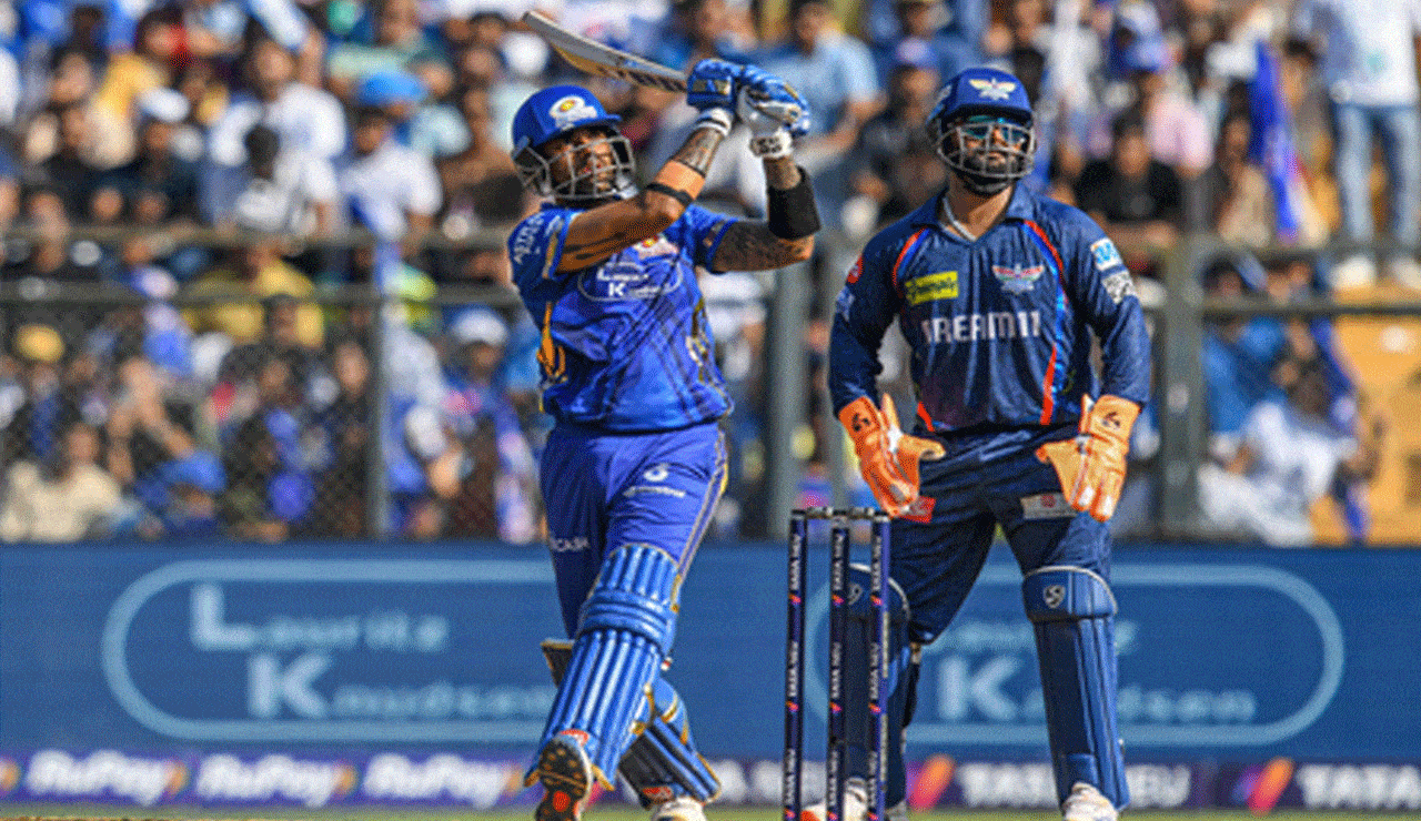 IPL 2025: Suryakumar Yadav Becomes Second Fastest to 4000 Runs by Balls Faced
