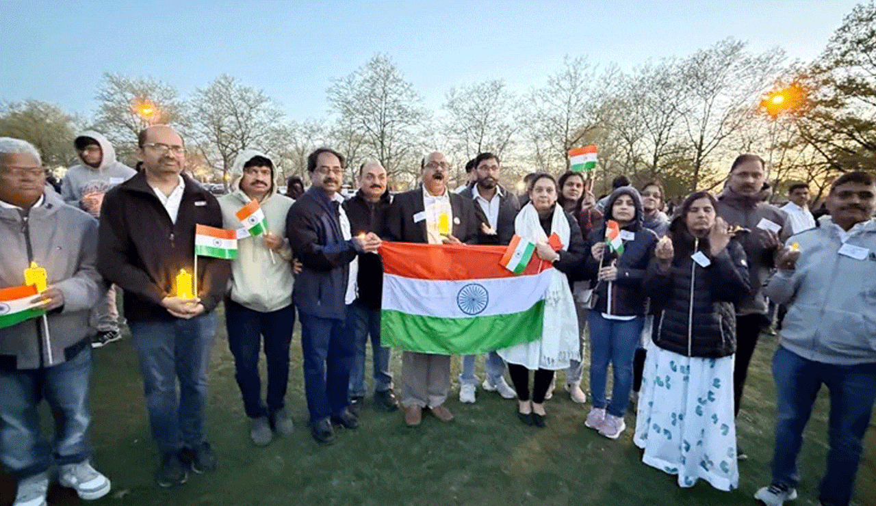 Pahalgam Tragedy: NRI Community Holds Peace Rally