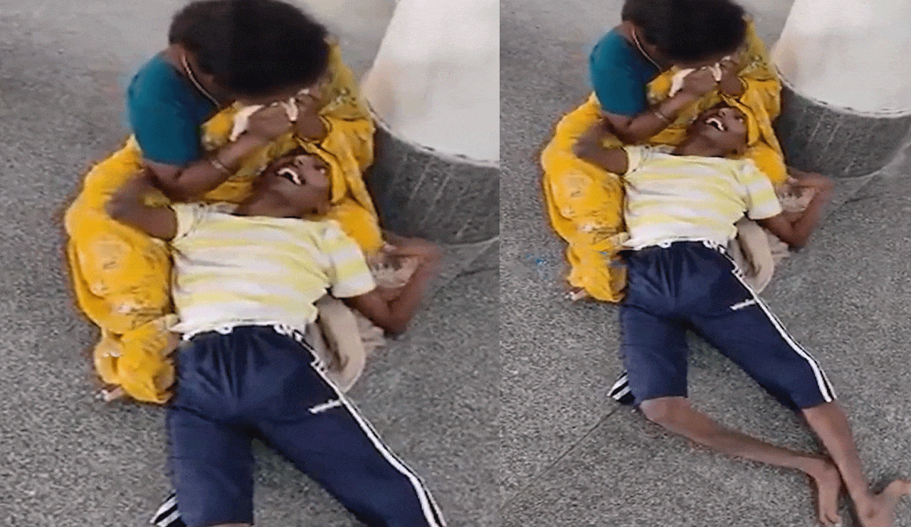 Help Us or Let My Son Die: A Mother's Tearful Plea Outside Collector's Office
