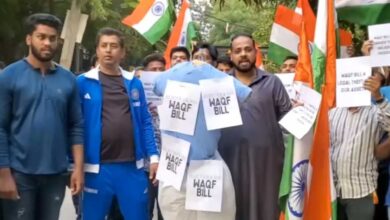 Hyderabad Erupts in Protest: Asif Hussain Sohail Leads March Against Controversial Waqf Bill