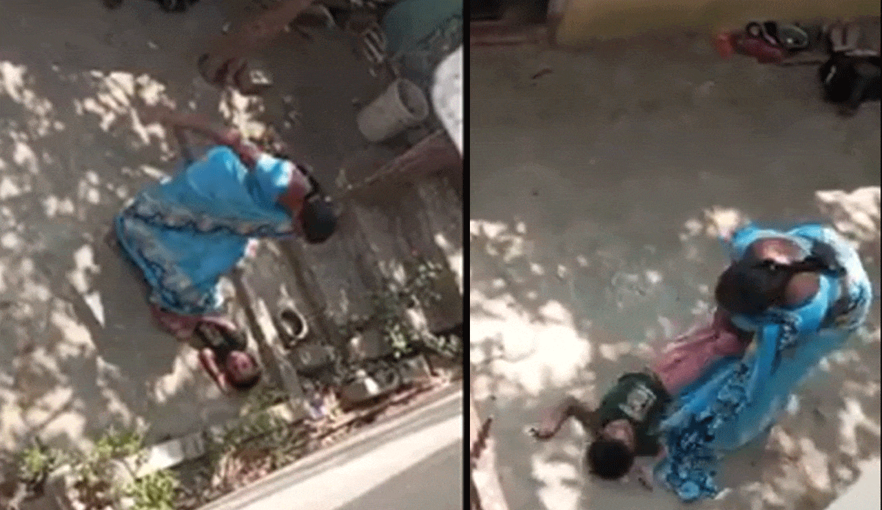 Locals Record Disturbing Video of Mother Beating Child, File Complaint